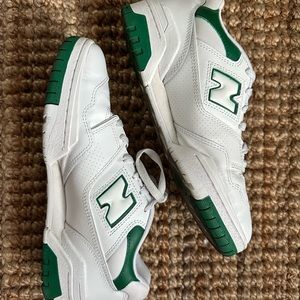 New Balance sneakers BB550 Withe/Green